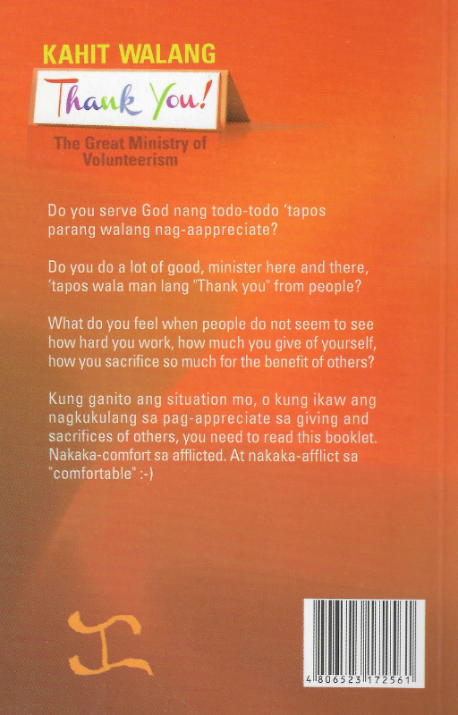 Kahit Walang Thank You